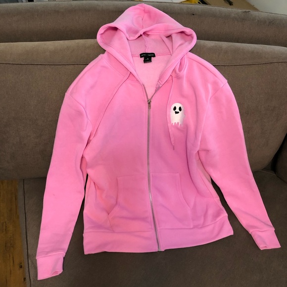 Women's Hoodie with Ghost graphic - Picture 2 of 4